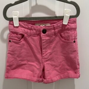 Mini Boden Vibrant Pink Kids Shorts